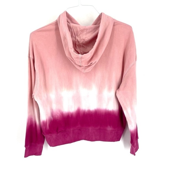 Wildfox Hoodie Tie Dye Relaxed Boxy Pullover Hoodie Sweatshirt - Picture 5 of 7